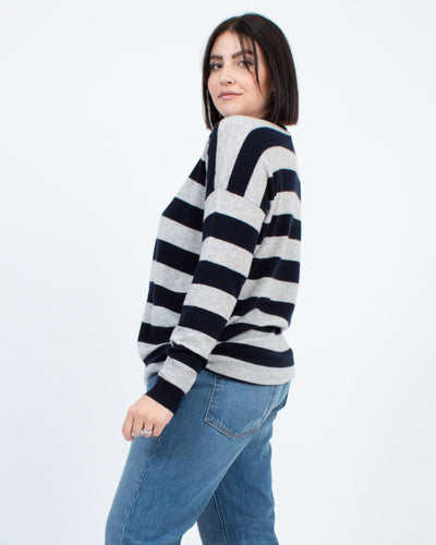 Vince Clothing Medium Striped Pullover Sweater