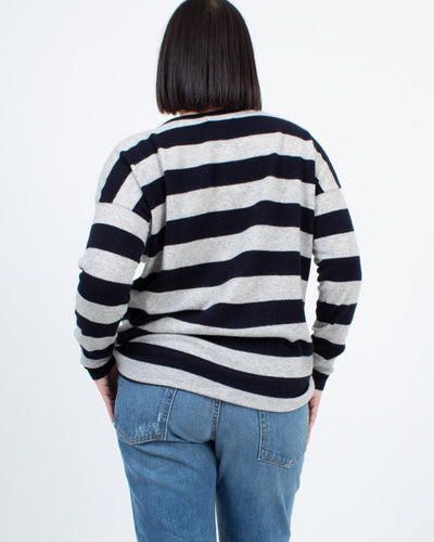 Vince Clothing Medium Striped Pullover Sweater