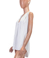 Vince Clothing Medium V-Neck Silk Tank