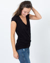 Vince Clothing Small Basic Black Blouse