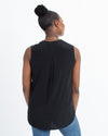 Vince Clothing Small Black Sleeveless Blouse