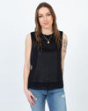 Vince Clothing Small Black Sleeveless Blouse
