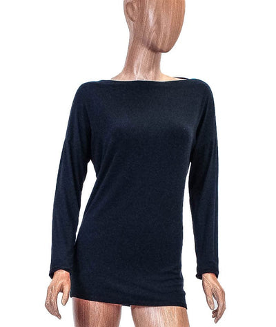 Vince Clothing Small Boat Neck Long Sleeve Tee