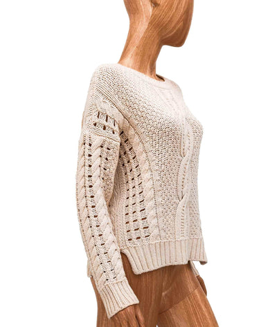 Vince Clothing Small Cable Knit Sweater