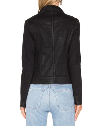 Vince Clothing Small Coated Denim Jacket