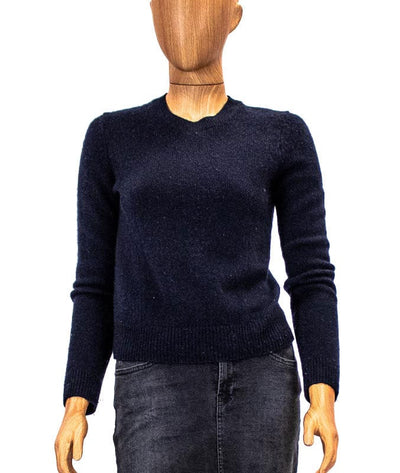 Vince Clothing Small Navy Cashmere Pullover Sweater