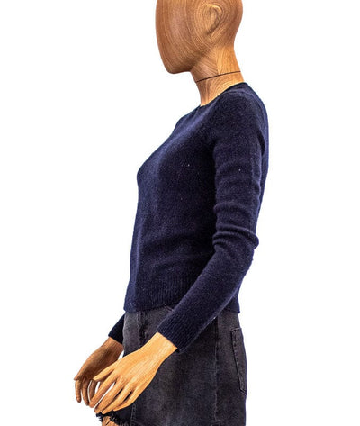 Vince Clothing Small Navy Cashmere Pullover Sweater