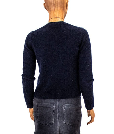 Vince Clothing Small Navy Cashmere Pullover Sweater