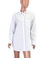 Vince Clothing Small Patch Pocket Button Down Tunic