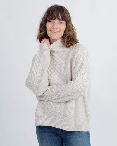 Vince Clothing XL Cable Knit Turtleneck Sweater
