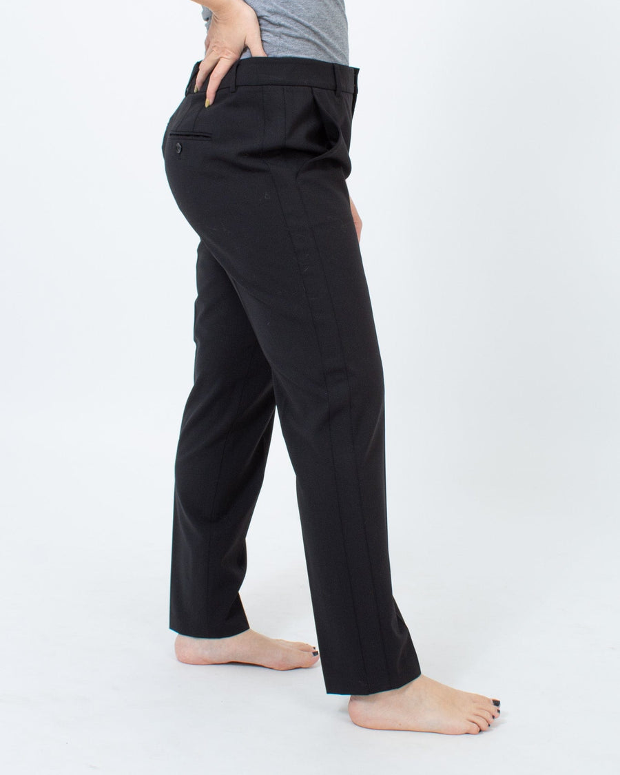 Vince Clothing XL | US 12 Black Trousers