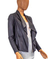 Vince Clothing XS Leather Bolero Jacket