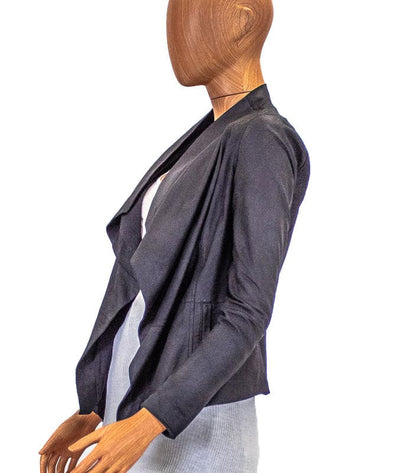 Vince Clothing XS Leather Bolero Jacket