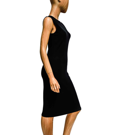 Vince Clothing XS Sleeveless Fitted Black Dress