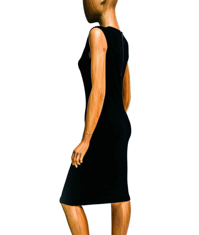 Vince Clothing XS Sleeveless Fitted Black Dress