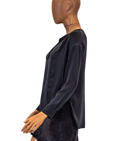 Vince Clothing XXS | US 0 Semi-Sheer Long Sleeve Blouse