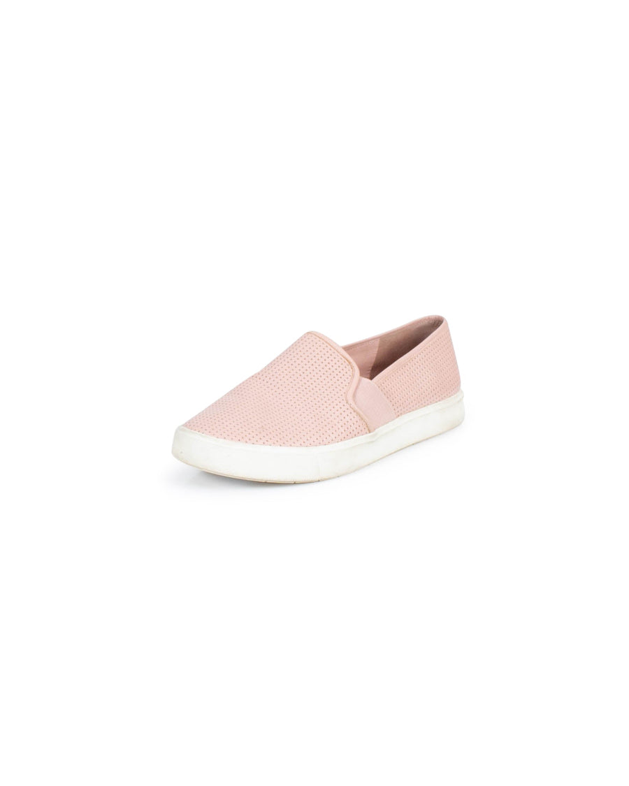 Vince Shoes Small | US 7.5 Blair Perforated Leather Sneaker in Pale Pink