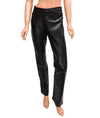 Votre Nom Clothing Medium Leather High-Waisted Straight-Leg Pant
