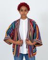 WARM Clothing Medium Mutlicolor Striped Jacket