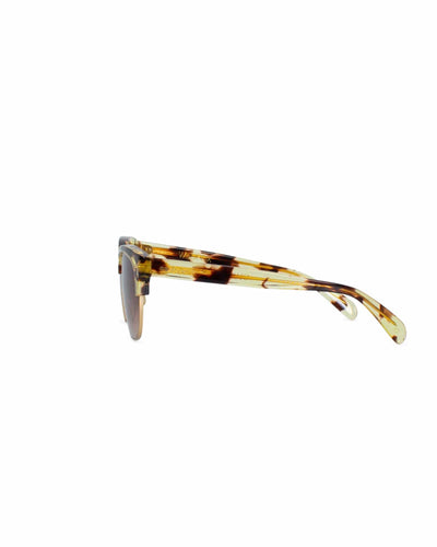 Wildfox Accessories One Size "Clubhouse" Tortoise Horn Rimmed Sunglasses