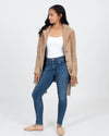 Wilsons Leather Clothing Small Suede Trench Coat
