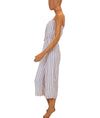 Winston White Clothing XS Striped Strapless Jumpsuit