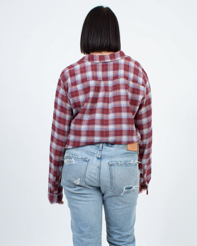 XíRENA Clothing Large Plaid Button Down