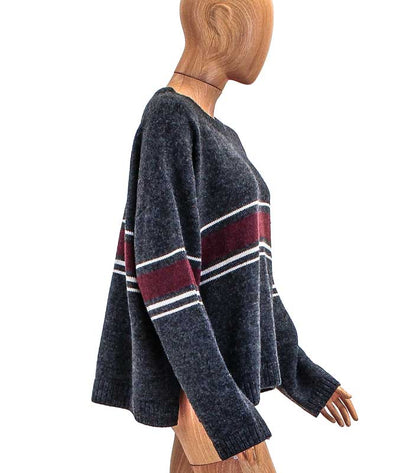 XíRENA Clothing Large Stripe Knitted Sweater