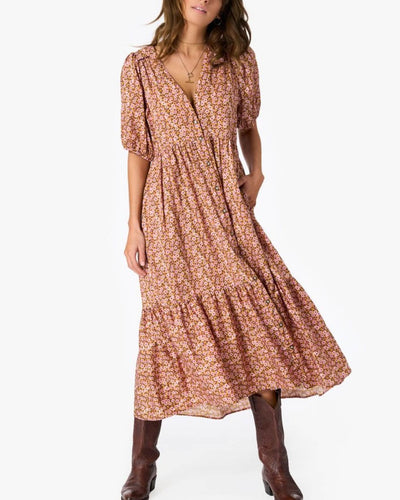XíRENA Clothing Medium "Lennox" Honeysuckle Dress