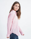 XíRENA Clothing Medium Pink Beckett Stipe Beau Shirt