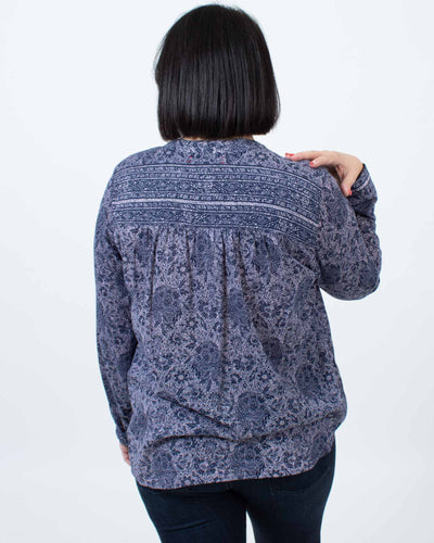 XíRENA Clothing Medium Printed Button Down