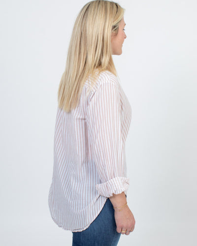 XíRENA Clothing Medium Striped Button Down