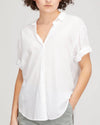 XíRENA Clothing Small "Channing" Short Sleeve Button Down