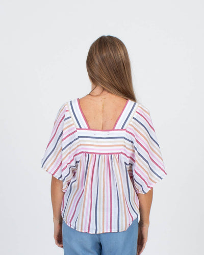 XíRENA Clothing Small Multicolor Striped Blouse