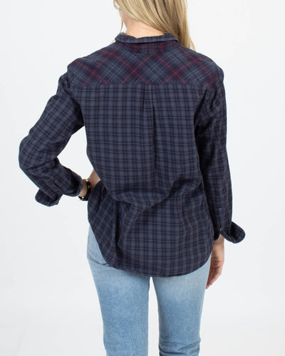 XíRENA Clothing Small Plaid Button Down