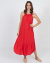 XíRENA Clothing Small Sleeveless Tie Back Maxi Dress