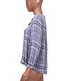 XíRENA Clothing XS Soft Plaid Henley Blouse
