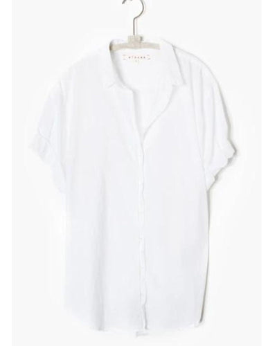 XíRENA Clothing XS White "Channing" Shirt