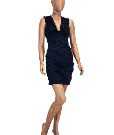 Yigal Azrouël Clothing Small | US 4 Ruched Cocktail Dress