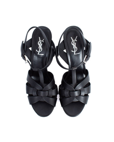 Yves Saint Laurent Shoes Medium | US 8 I IT 38 Leather "Tribute" Heel