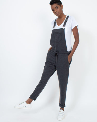 Z Supply Clothing Small Cinched Waist Heathered Overalls