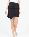 Zadig & Voltaire Clothing Small | US 4 "Just Pinstripe Wool Asymmetrical Mini Skirt"