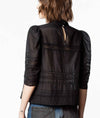 Zadig & Voltaire Clothing XS Tania Top in Black