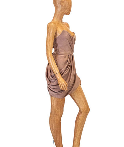 Zimmerman Clothing XS | US 4 "Sueded Drape Bodice Dress"