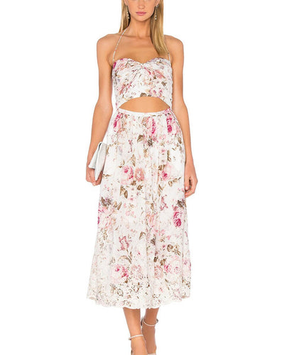 Zimmermann Clothing Large "Eden Embroidered" Dress