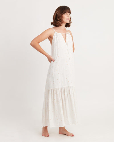 Zulu & Zephyr Clothing Medium Printed Maxi Dress